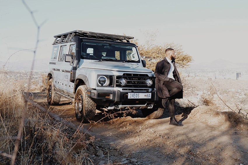 Namibia2Go INEOS Luxury SUV rental car