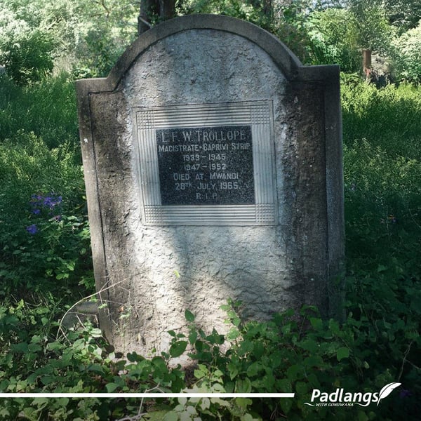 Grave of E.F.W Trollope