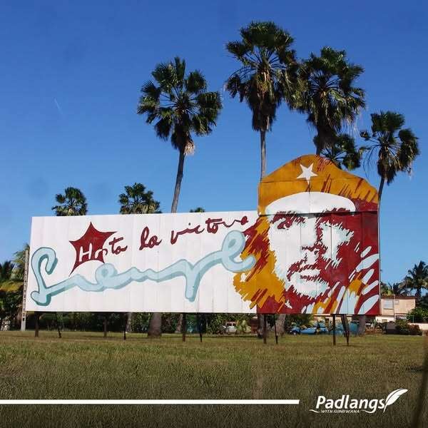 Billboard of Che Guevara