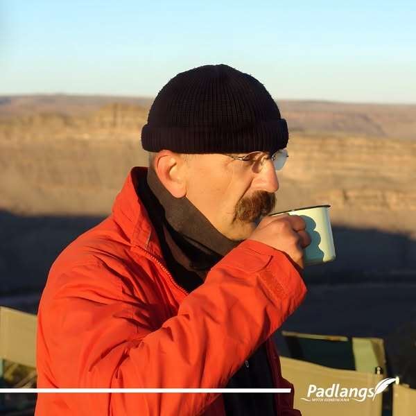 Camping in the Namibian Terrain