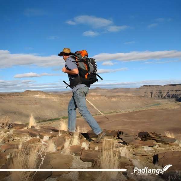 Hiking in Namibia