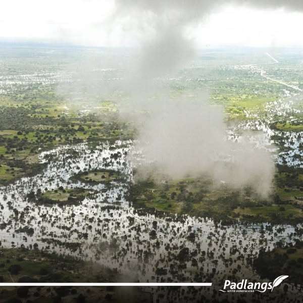 Rivers full of water