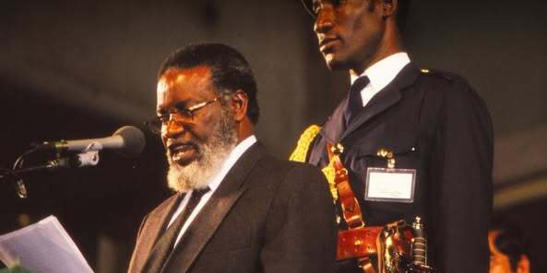 Founding Father Dr Sam Nujoma on Independence day