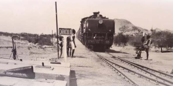 Train station at Caraculo, Angola