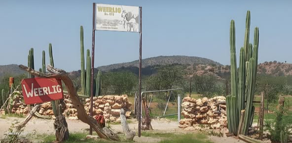 Daantjie Weerlig, a legendary farmer known for his resilience and adventures.