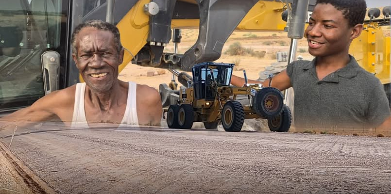 Exploring the lives of road graders in Namibia