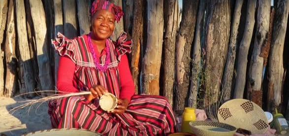 Hendrina Basket weaving