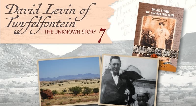 David Levin of Twyfelfontein - The unknown story - 7