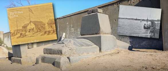 History behind an 1898 gravestone in Walvis Bay