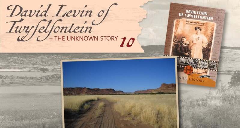 David Levin of Twyfelfontein - The Unknown story - 10