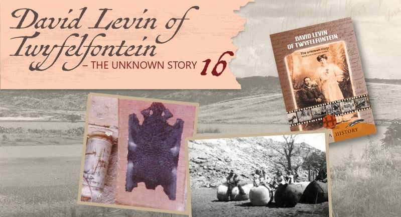Twyfelfontein and the Levin family's journey