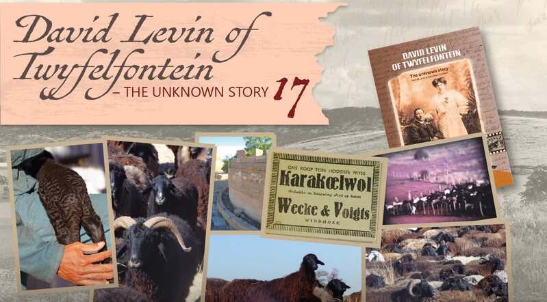 David Levin and the Twyfelfontein