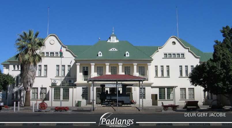 Windhoek's abandoned train station