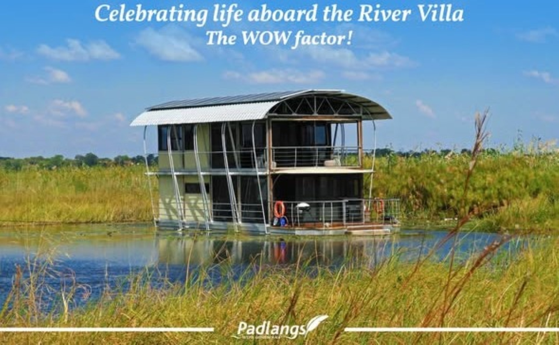 Gondwana’s River Villa on the Kwando River, Namibia is a tranquil, luxurious getaway surrounded by nature's beauty. 