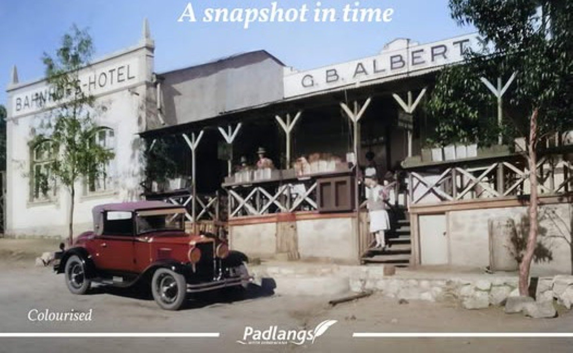 Identify This Vintage Car from Aus at the Bahnhof Hotel