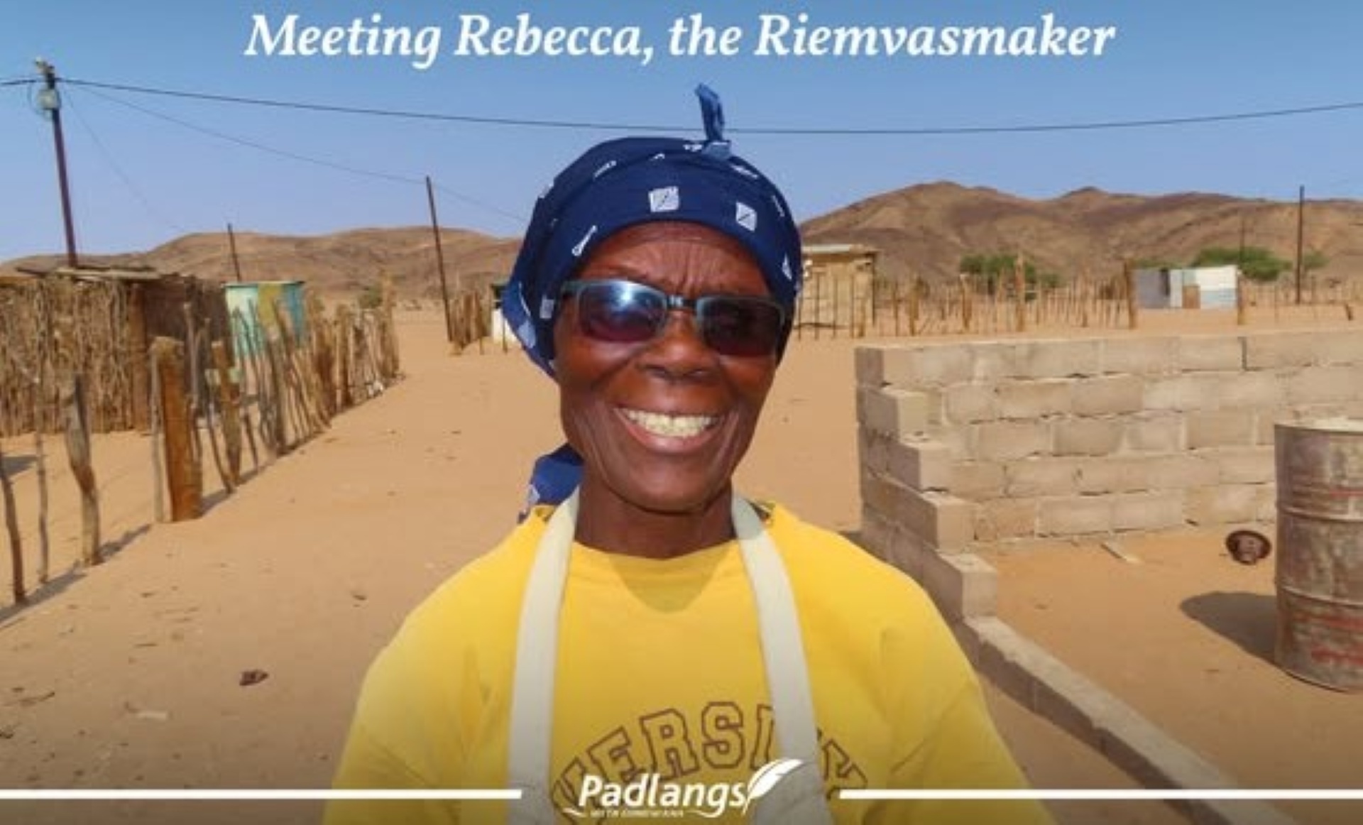Meeting Rebecca, the Riemvasmaker