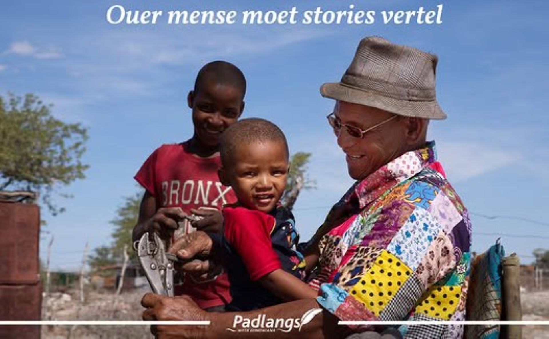 Ouer mense moet stories vertel