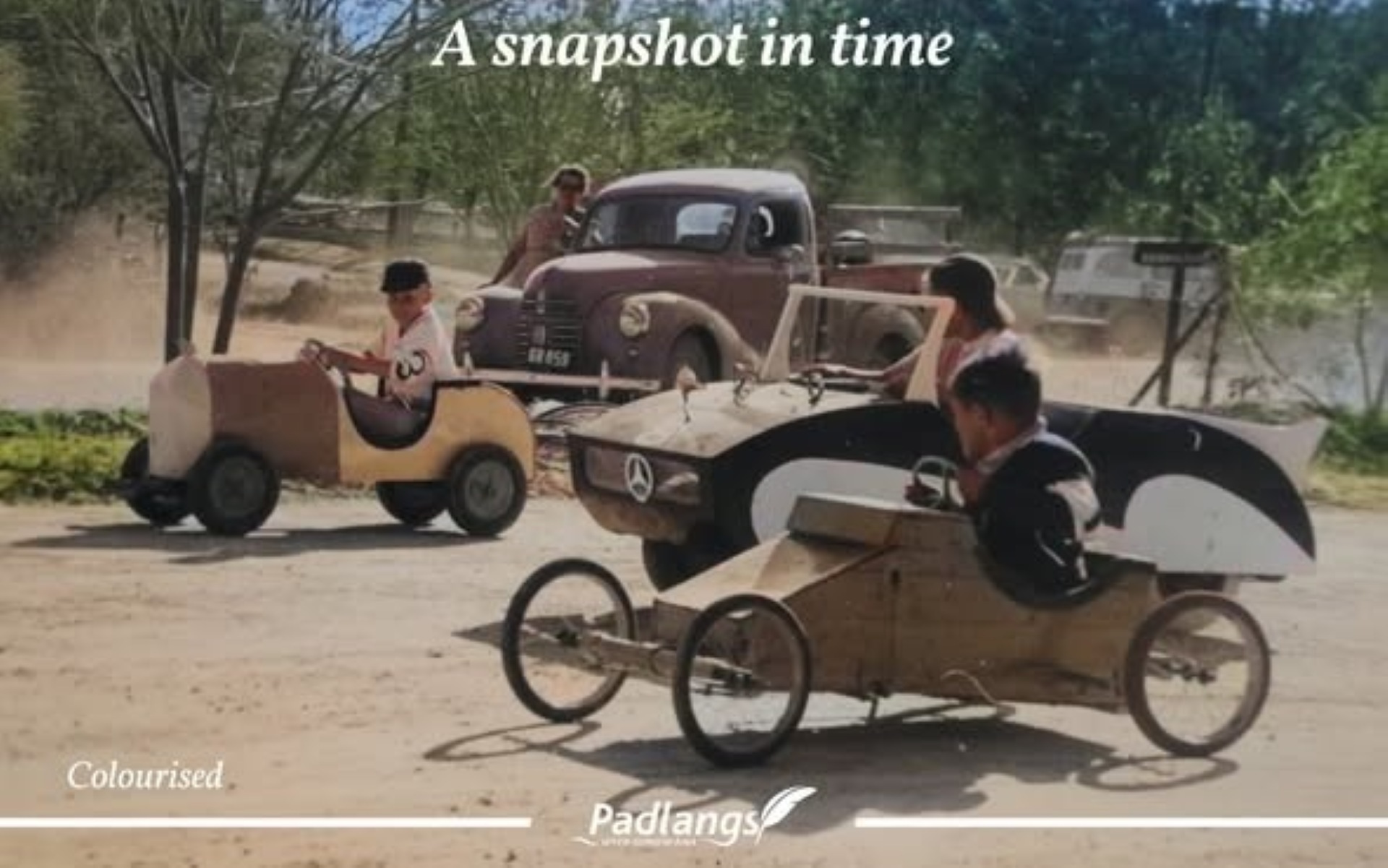 Childhood memories of homemade soapbox cars, steep hills and the joy of gravity-powered racing.